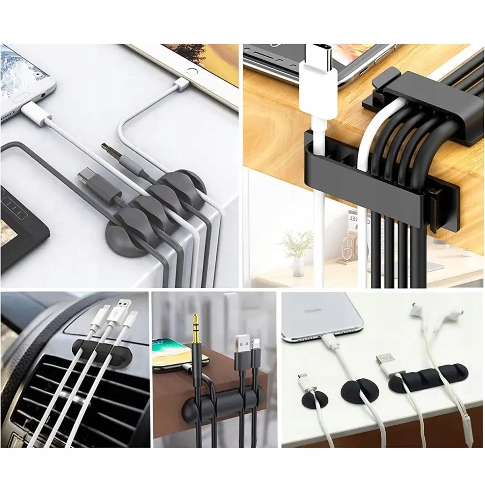 Cable Management Kit – 192-Piece Cord Organizer Set