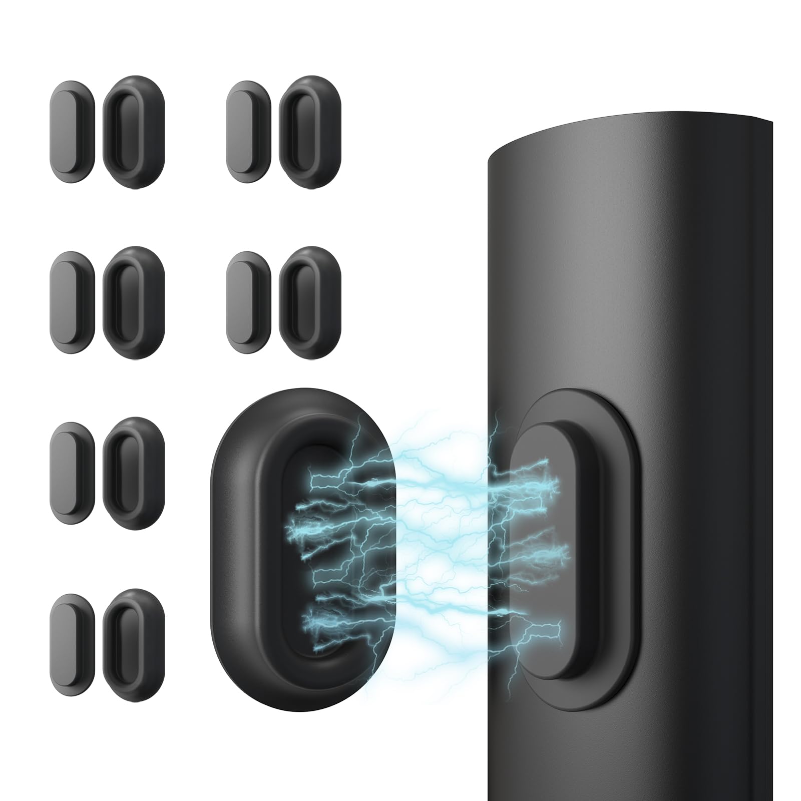 Magnetic Silicone Remote Control Holder — 6 Pack